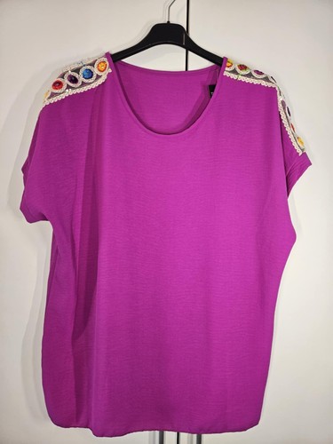 Shirt pailetten damen - t,