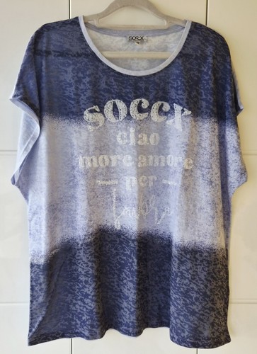 Soccx shirt pailetten 2xl - shirt, gr.