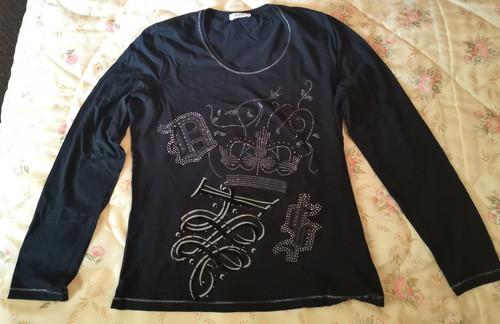 Bonita langarmshirt schwarz - langarmshirt,