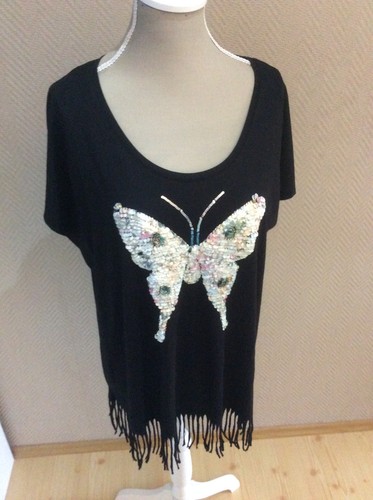 Shirt mit pailetten - von, c