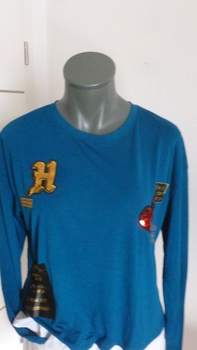 Petrol farbiges shirt von - farbiges,
