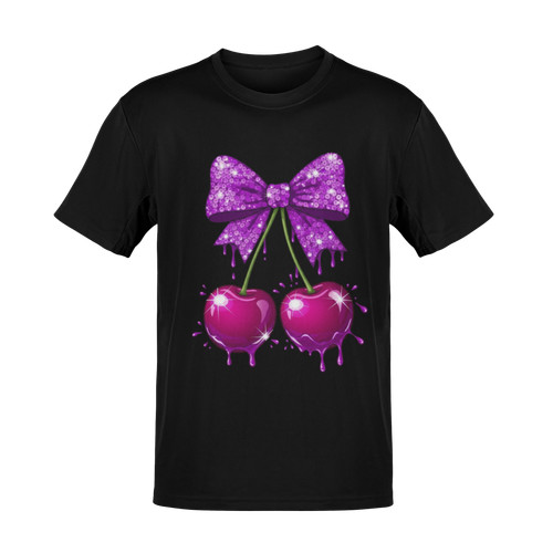 Shirt kirschen pailetten - kirschen,