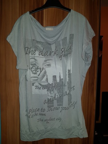Shirt schrift bildprint mit - t-shirt, schrift-/bildprint