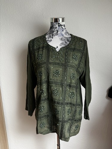 Bluse tunika shirt langarm - tunika,