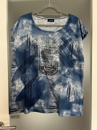 Taifun shirt blau - gr., 44