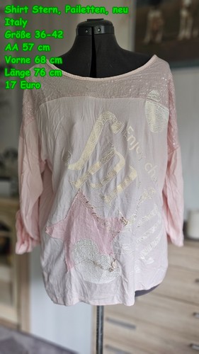 Shirt stern pailetten italy - stern,