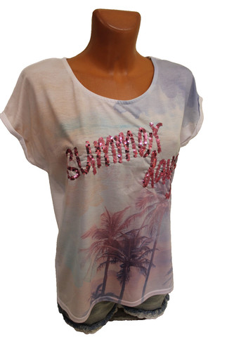 Gina shirt kurzarm - shirt,