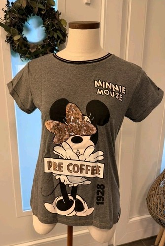 Kurzarmshirt grau minnie - minnie, mouse