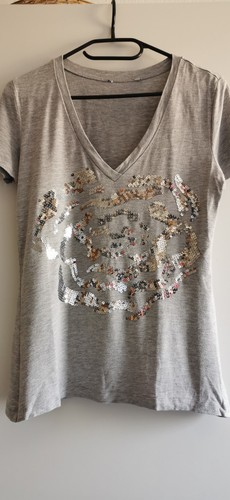 Shirt mit pailetten - shirt, s/m