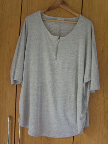 Shirt janina silber grau - shirt,