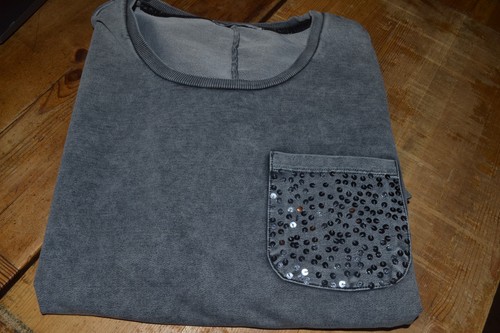 Zabaione langarm shirt grau - zabaione,